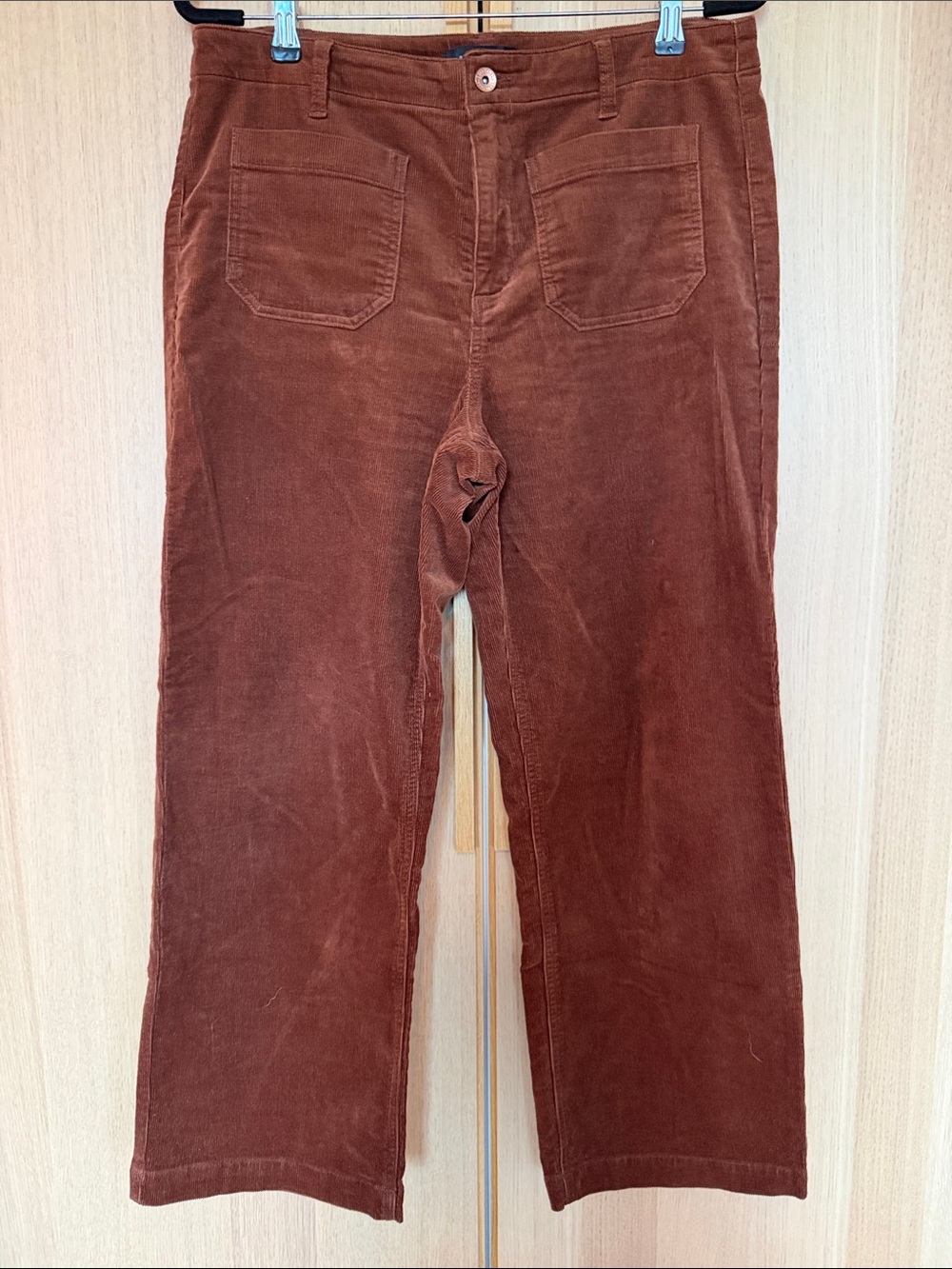 Sanctuary Women’s Corduroy Pants in Rust Brown